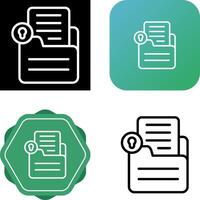 document slot vector icoon