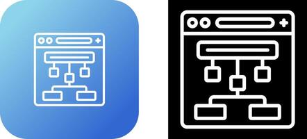 browser vector pictogram