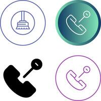 telefoongesprek vector pictogram