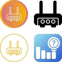 router vector pictogram