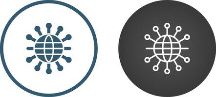 netwerk topologie vector icoon