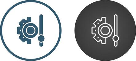 tandwiel vector pictogram