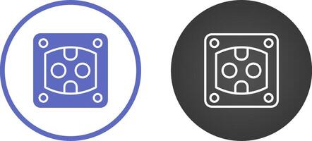 stopcontact vector pictogram