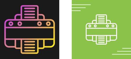 printer vector pictogram