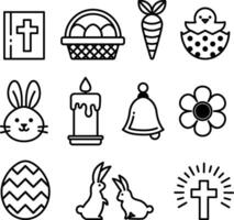 vlak ontwerp vector dier konijn gelukkig Pasen kaart lay-out decoratie behang achtergrond