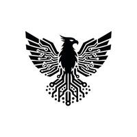 vogel technologie logo vector