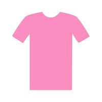 roze t overhemd icoon vector