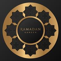 elegant Ramadan groet kaart. - vector. vector