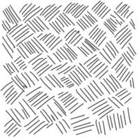 schetsen gekrabbel. pen tekening uit de vrije hand lijn slagen. kattebelletje zwart lijn schetsen. handgemaakt abstract texturen. vector