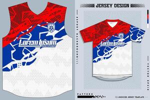 sport- Jersey en t-shirt sjabloon sport- Jersey ontwerp vector. sport- ontwerp voor Amerikaans voetbal, racen, gaming Jersey. vector. pro vector