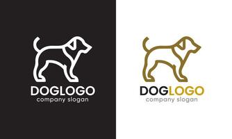 ai gegenereerd hond vector, grafisch, logo, kunst ontwerp icoon, familie partner. vector