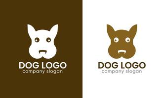ai gegenereerd hond vector, grafisch, logo, kunst ontwerp icoon, familie partner. vector