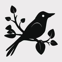 reeks van een kudde van vliegend verschillend vogelstand silhouetten verzameling van verschillend tekenfilm zwart vogelstand Aan wit achtergrond. vector illustratie.