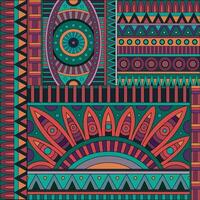 abstract vector tribal etnisch achtergrond