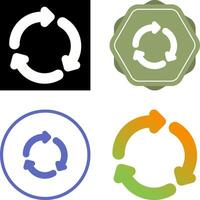 recycling symbool vector icoon