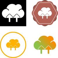 wolk vector pictogram