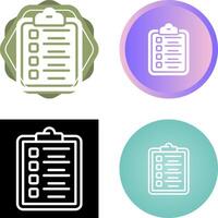 klembord checklist vector icon