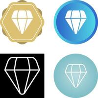 diamant vector pictogram