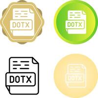 dotx vector icoon