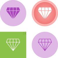 diamant vector pictogram