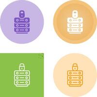 gegevens privacy vector icoon