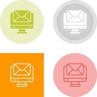 e-mail hosting vector icoon