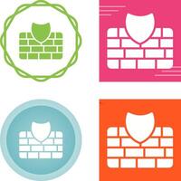 firewall vector pictogram