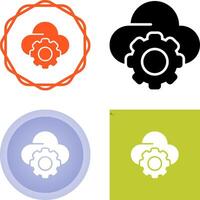 wolk vector pictogram