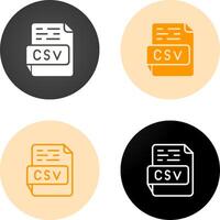 csv vector icoon