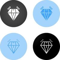 diamant vector pictogram