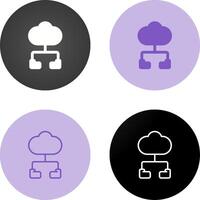 cloud computing vector icon