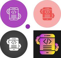 mobiel app ontwikkeling vector icoon