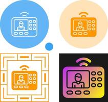 intercom systeem vector icoon