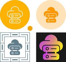 webhosting vector pictogram