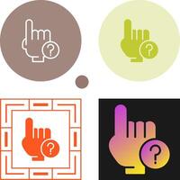 hand vector pictogram