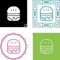 hamburger vector pictogram