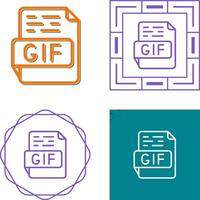 gif vector icoon