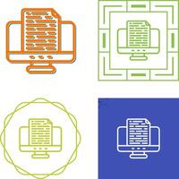 document vector pictogram