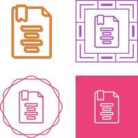 midden uitlijnen vector pictogram