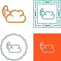 wolk vector pictogram