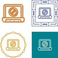 laptop vector pictogram