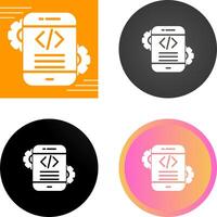 mobiel app ontwikkeling vector icoon