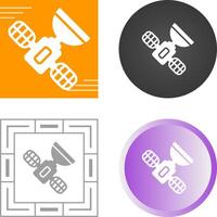 satelliet vector pictogram