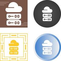 cloud computing vector icon