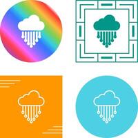 wolk integratie vector icoon