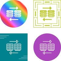 wolk migratie vector icoon