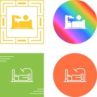 bed vector icoon