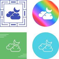 wolk vector pictogram