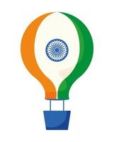 Indiase hete ballon vector