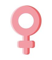 roze Venus symbool vector